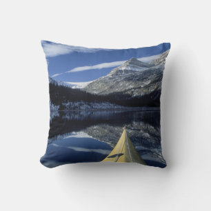 Almofada Canadá, Colúmbia Britânica, Banff. Proa de caiaque