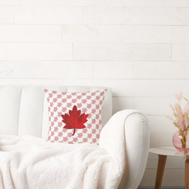 Almofada Canada-Maple Leaf por Shirley Taylor (Sofá)