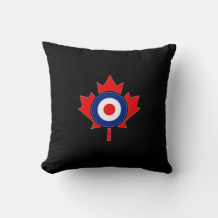 Almofada Canadiano Maple Leaf Roundel Mod CANADA