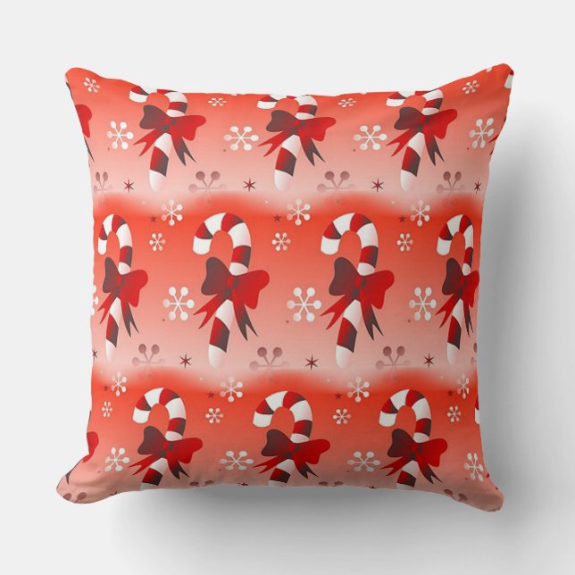 Almofada Candy Canes (Frente)