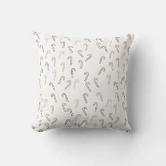 Almofada Candy Canes Minimal Scandi Christmas Design			