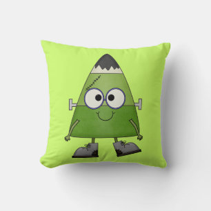 Almofada Candy Corn Frankenstein Halloween