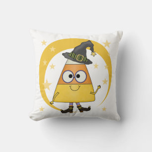Almofada Candy Corn Witch Halloween