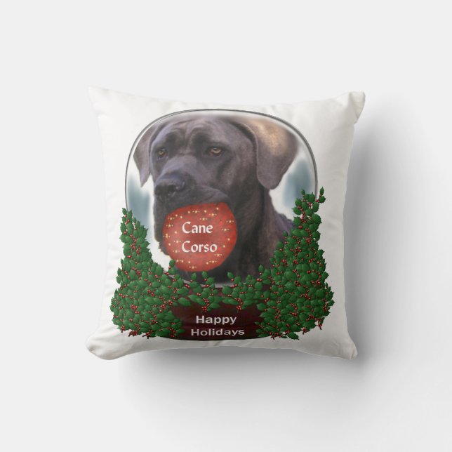 Almofada Cane Corso Christmas (Frente)
