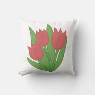 Almofada Caneca - Tulipas Vermelhas - Caneca cerâmica para