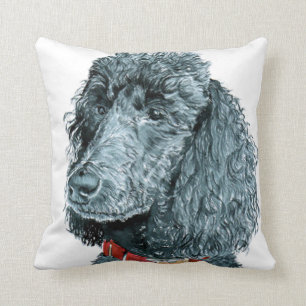 Almofada Caniche preta