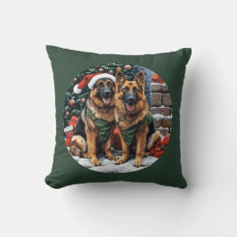 Almofada Caninos de German shepherd de Natal