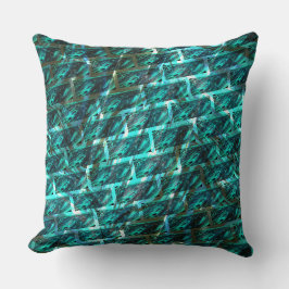 Almofada Cano manchado, pastado, ralado ou tijolo diferente