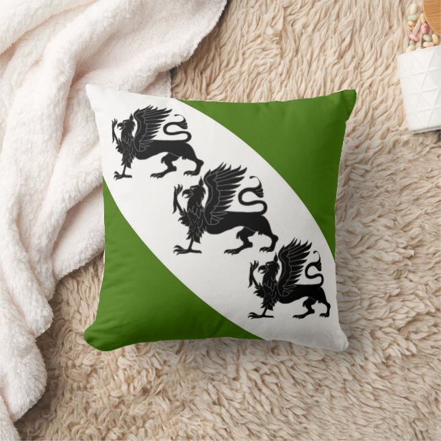 Almofada Cantão de Gryphonwald Populace Crachá (Cobertor)