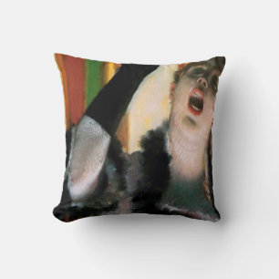 Almofada Cantor com uma luva, Edgar Degas
