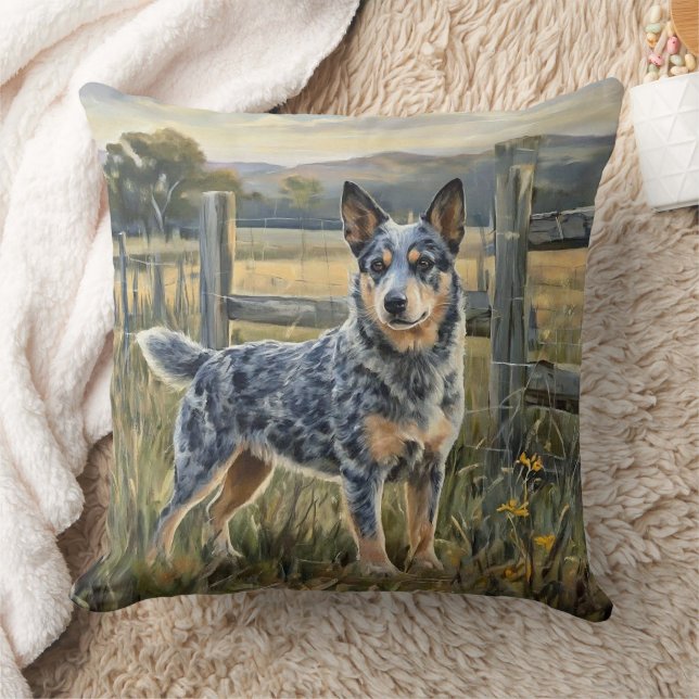 Almofada Cão Bovino Australiano (Cobertor)