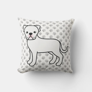 Almofada Cão-de-Boca-Branco Americano