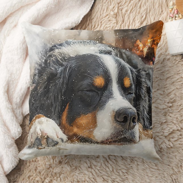 Almofada Cão de Montanha Bernês (Cobertor)