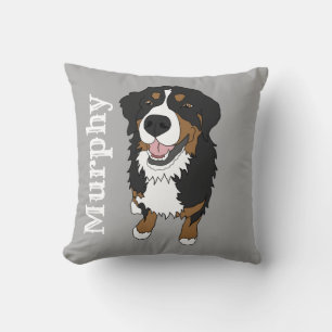 Almofada Cão de Montanha Bernês Personalizado