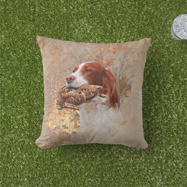 Almofada Cão-de-pássaro, caça à galinha (Grama)