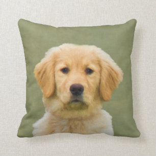 Almofada Cão do golden retriever