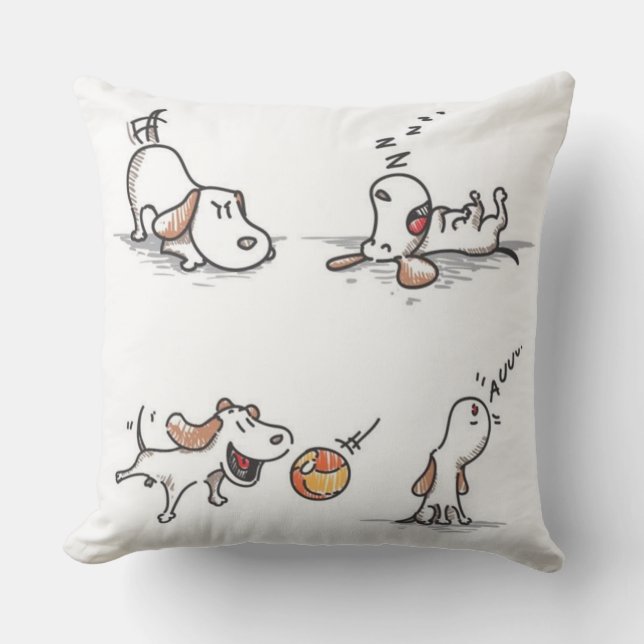 Almofada Cão Reprodutor Personalizado (Frente)