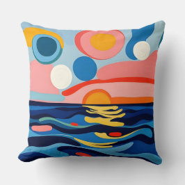 Almofada Capa de Abstrato vibrante