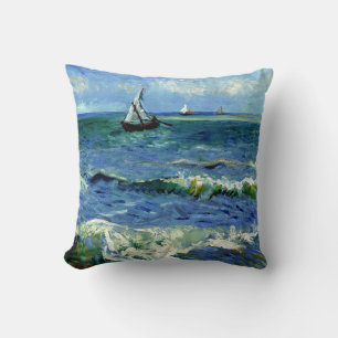 Almofada Capa de mar, pintura de arte de Van Gogh