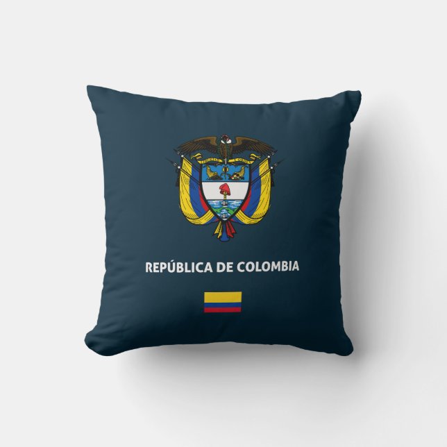 Almofada capa de telefone passaporte Colômbia (Frente)