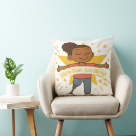 Almofada Capaz de brilhar, assim como você Travesseiro deco