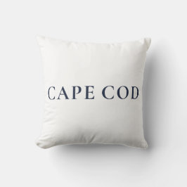 Almofada Cape Cod Preppy Coastal Home Decor