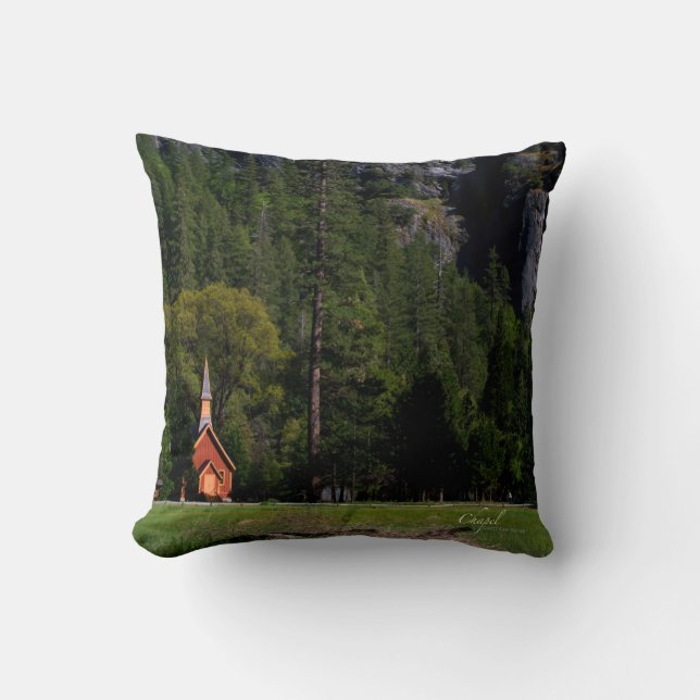 Almofada Capela em Yosemite (Frente)