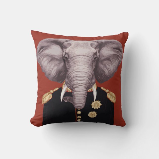Almofada Capitão Elefante (Frente)