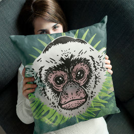 Almofada Capuchin Monkey Tropical Amazônia