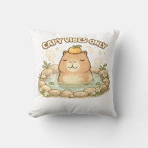 Capy Vibes Only Fofo Capivara Kawaii