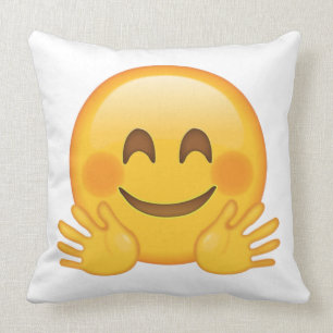 Almofada Cara de abraço - Emoji