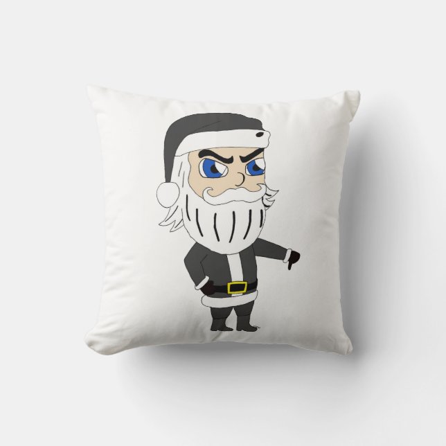 Almofada cara ruim santa claus (Frente)