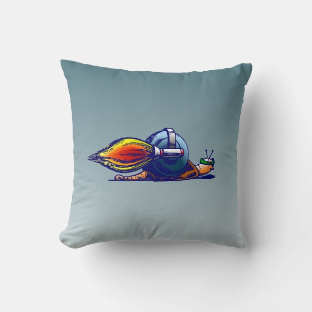 Almofada Caracol Foguete (Frente)
