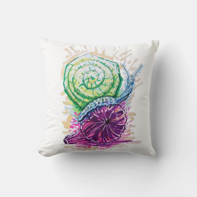 Almofada Caracol no Figo (Frente)