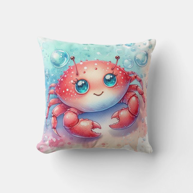 Almofada Caranguejo aquoso (Frente)