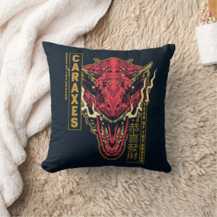 Almofada Caraxes - Ano do Dragão 恭 喜 發 財