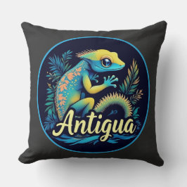 Almofada Caribe de Antígua Gecko