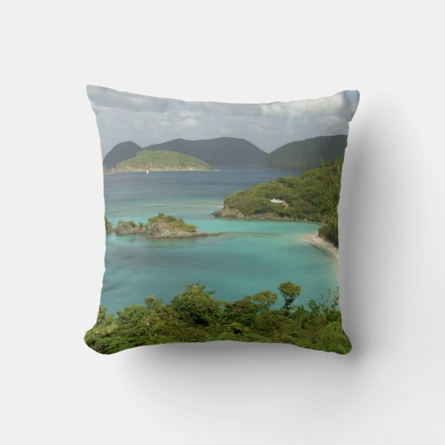 Almofada Caribe, Ilhas Virgens Americanas, St. John (Frente)