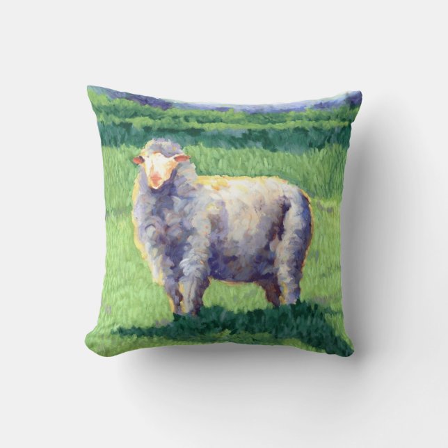 Almofada Carneiros do verão (Frente)