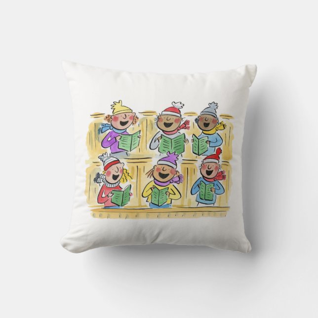 Almofada Caroleiros de Natal (Frente)