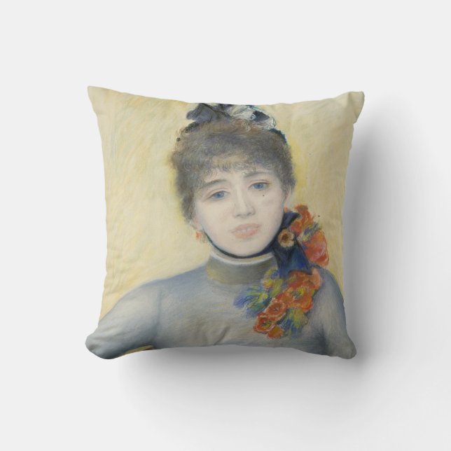 Almofada Caroline Remy ("Severine"), c.1885 (Frente)