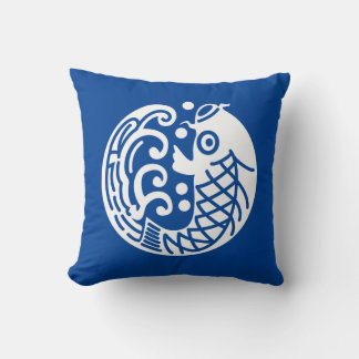 Almofada Carpa e onda