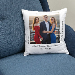 Almofada Carregamento de Fotografias Personalizável de Memó