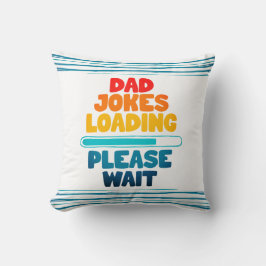 Almofada Carregamento de Piada do Pai de Design de texto Gr