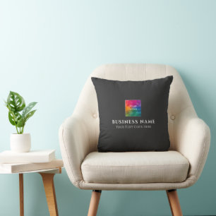 Almofada Carregar logotipo da empresa comercial Impressão d
