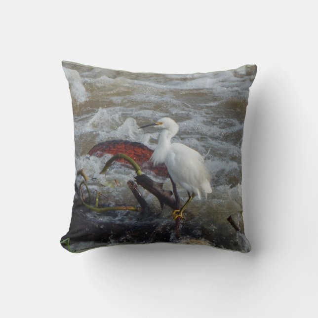 ALMOFADA CARRIBEAN BIRD TRAVESSEIRO DECORATIVO (Frente)