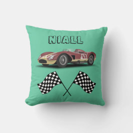 Almofada Carro de corrida desportivo personalizado