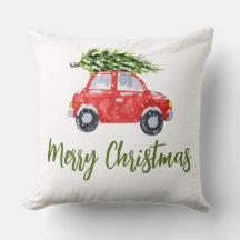 Carro de Natal com Árvore