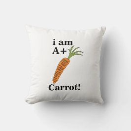 Almofada Carrot, eu sou um Carrot Engraçado