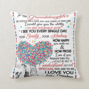 Almofada Carta Personalizada À Minha neta